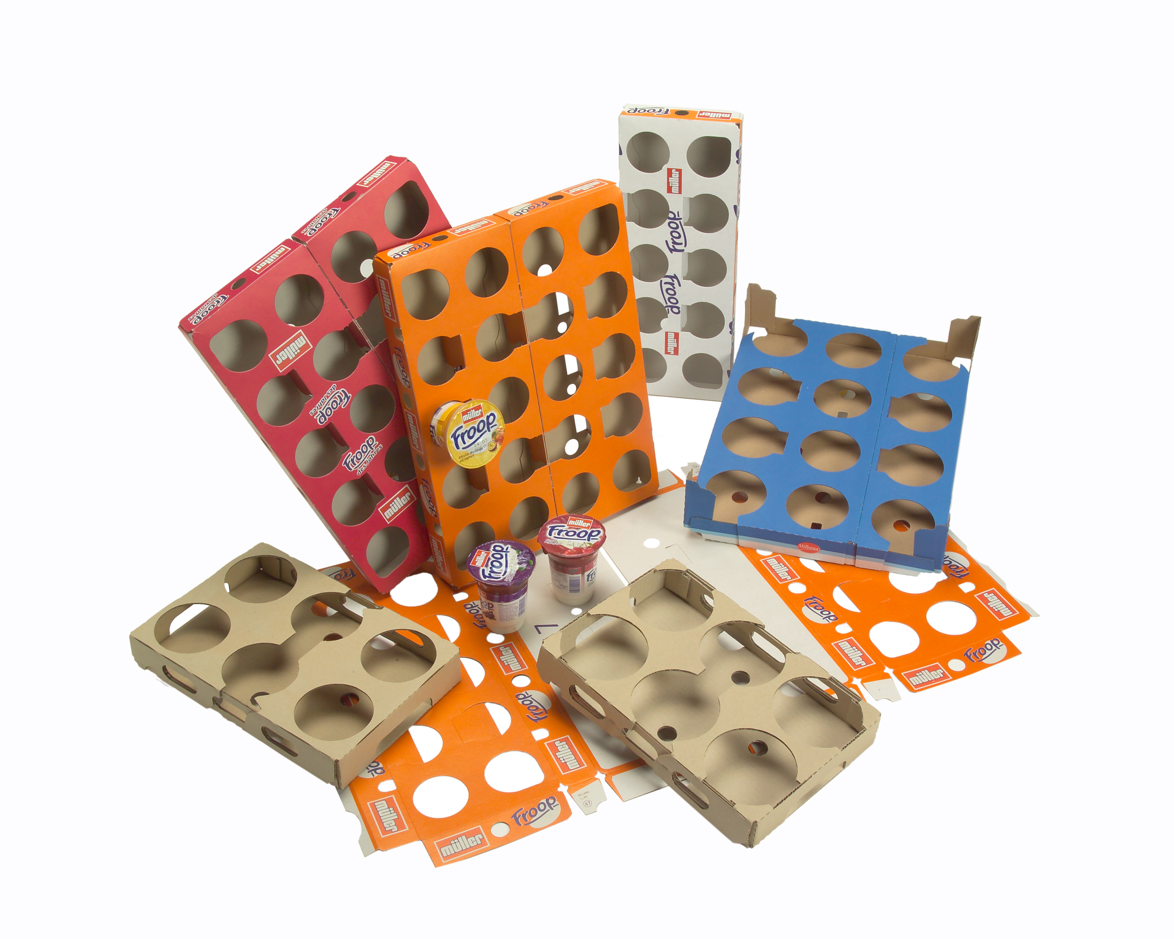 Trays with Slots for Pots