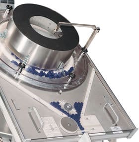 Cap Disk Feeder Capable of 1000 per min