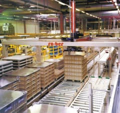 Palletising Robot in Operation