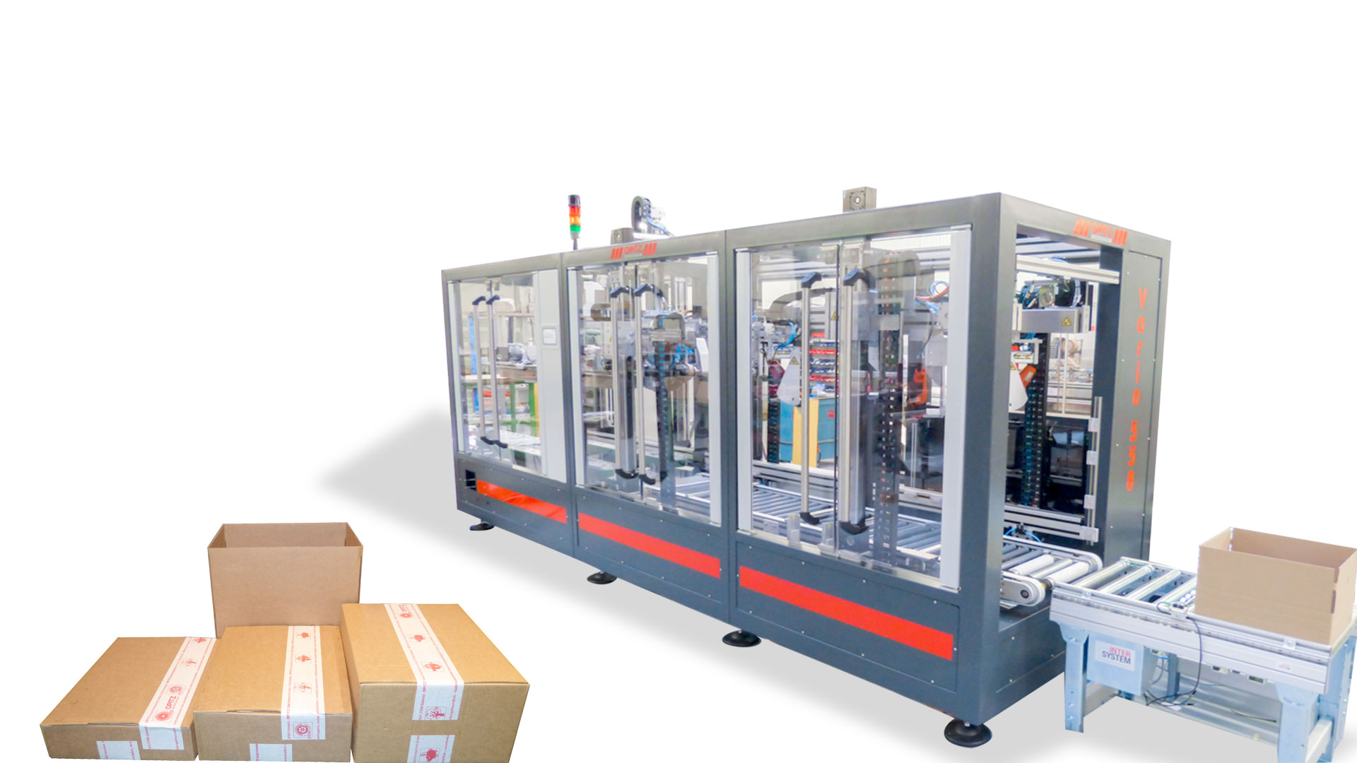 Volume Reducing Case Sealing Machine - Raupack UK and Ireland