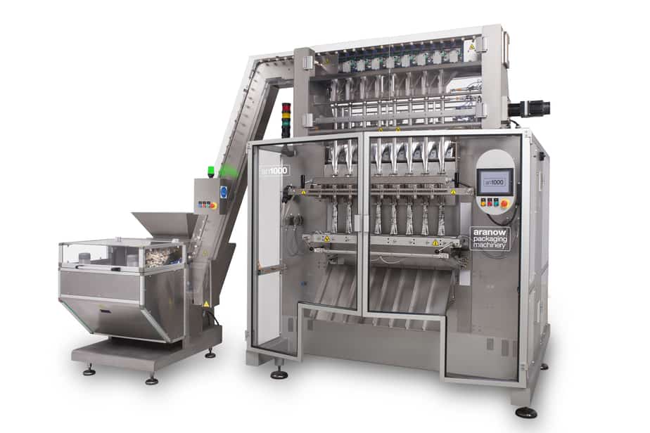 <ol><li>Fast changeover via HMI
<li>Easy access to clean machine
<li>Multiple recipes</ol>