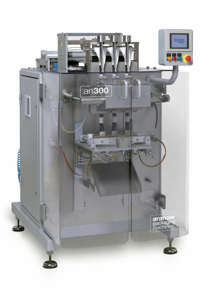 Small scale stick pack machine SP300